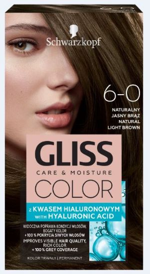 Picture of GLISS COLOR matu krāsa Color 6-0 dabīgi gaiši brūns